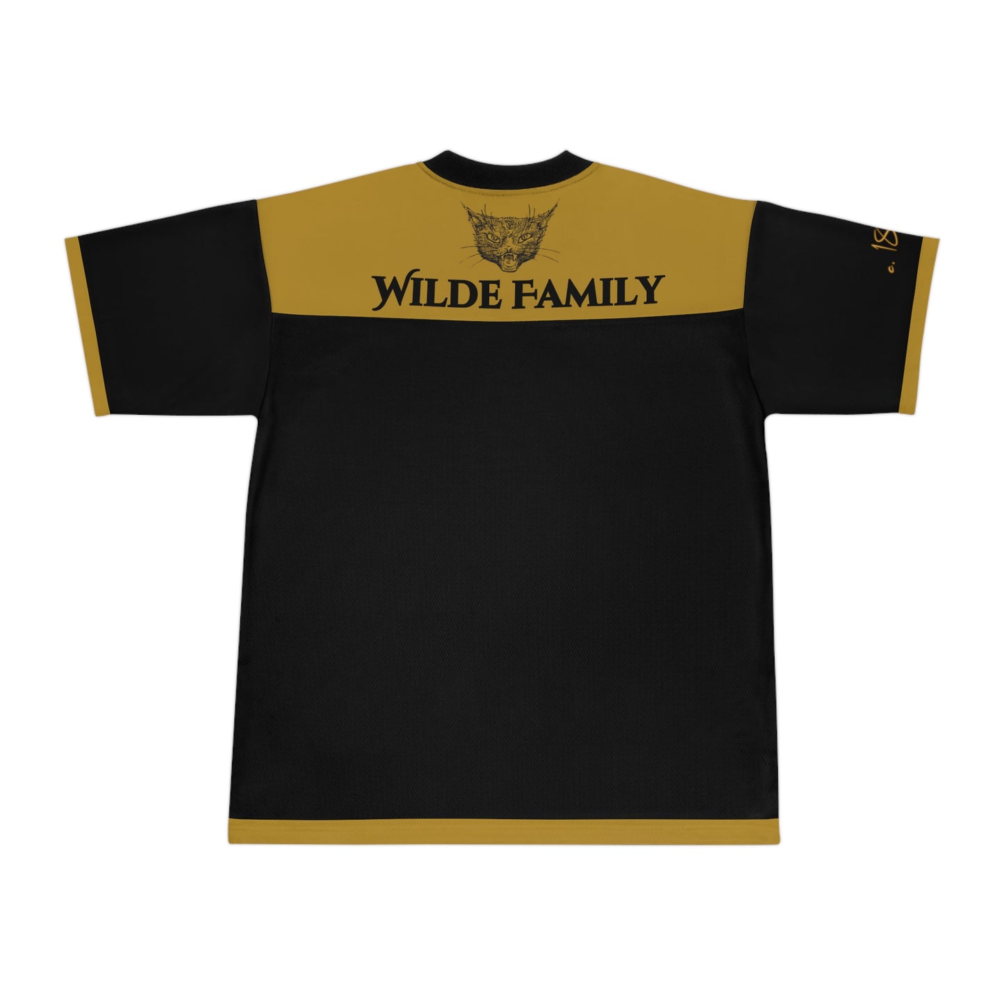 Wilde Family Portrait Unisex Football Jersey by laurameghan