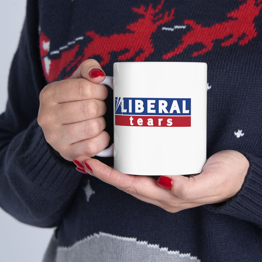 Liberal Tears Ceramic Mug, (11oz, 15oz) by Damion