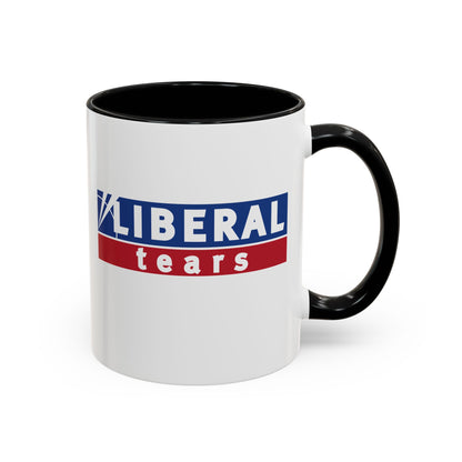 Liberal Tears Accent Coffee Mug (11, 15oz) by Damion