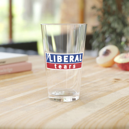 Liberal Tears Pint Glass, 16oz by Damion