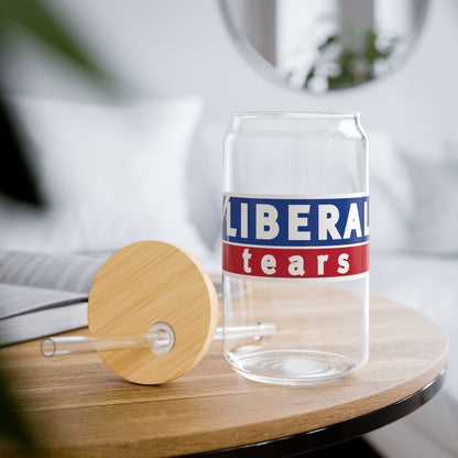 Liberal Tears Sipper Glass, 16ozby Damion