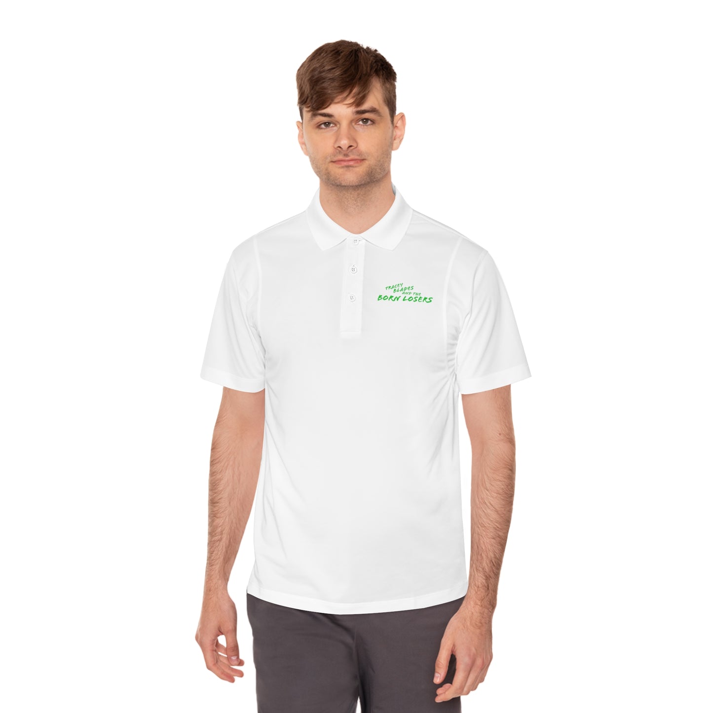 Loser Logo Men's Sport Polo Shirt