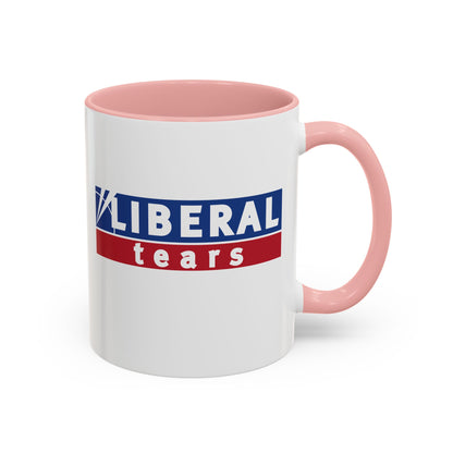 Liberal Tears Accent Coffee Mug (11, 15oz) by Damion