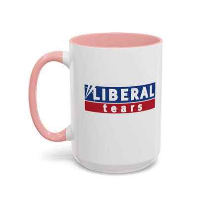 Liberal Tears Accent Coffee Mug (11, 15oz) by Damion