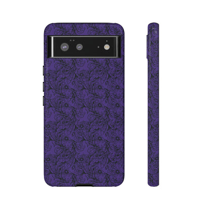 Wickham Family Portrait Background in Purple Tough Cases