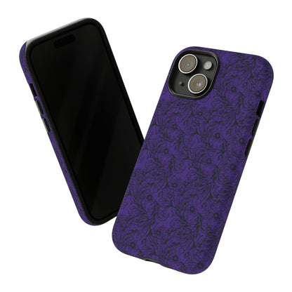 Wickham Family Portrait Background in Purple Tough Cases