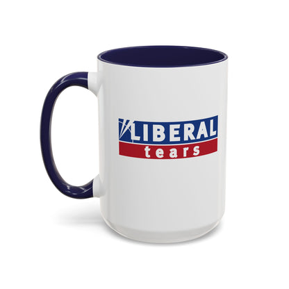 Liberal Tears Accent Coffee Mug (11, 15oz) by Damion