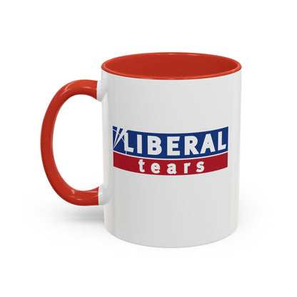 Liberal Tears Accent Coffee Mug (11, 15oz) by Damion