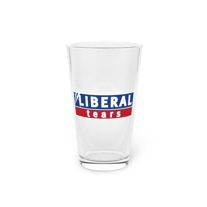 Liberal Tears Pint Glass, 16oz by Damion