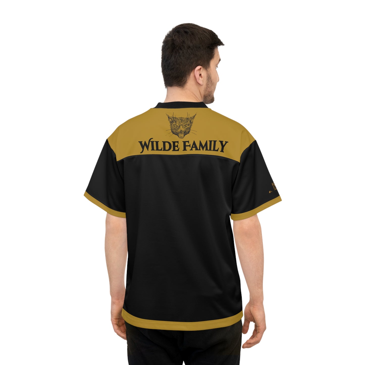 Wilde Family Portrait Unisex Football Jersey by laurameghan