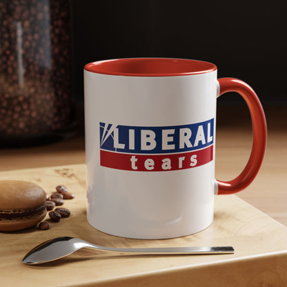 Liberal Tears Accent Coffee Mug (11, 15oz) by Damion