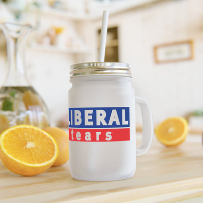 Liberal Tears Mason Jar by Damion