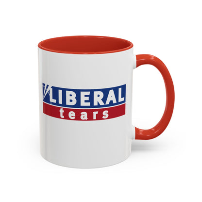 Liberal Tears Accent Coffee Mug (11, 15oz) by Damion