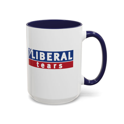 Liberal Tears Accent Coffee Mug (11, 15oz) by Damion