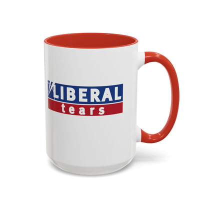 Liberal Tears Accent Coffee Mug (11, 15oz) by Damion