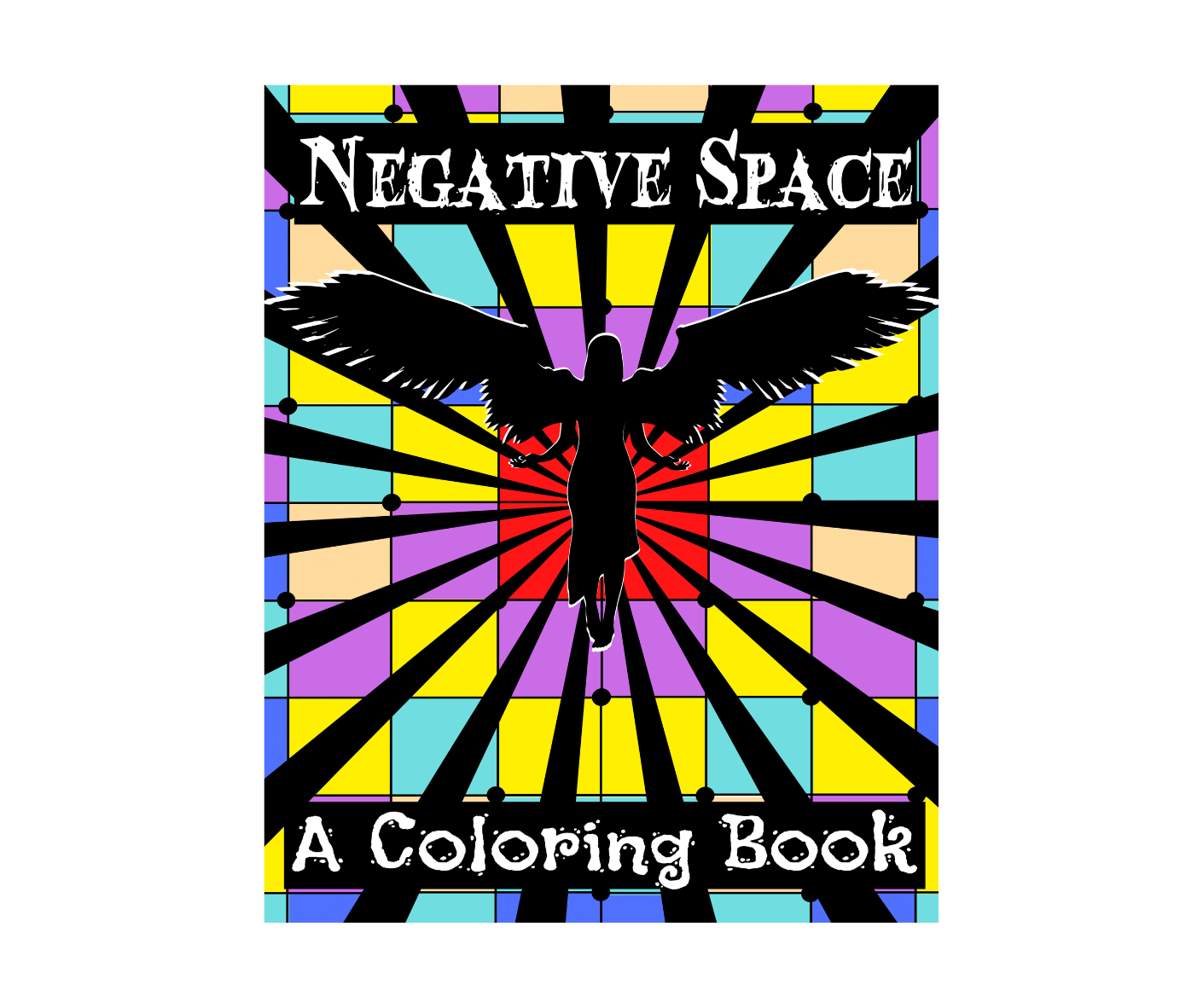 Negative Space: A Downloadable Coloring Book by laurameghan