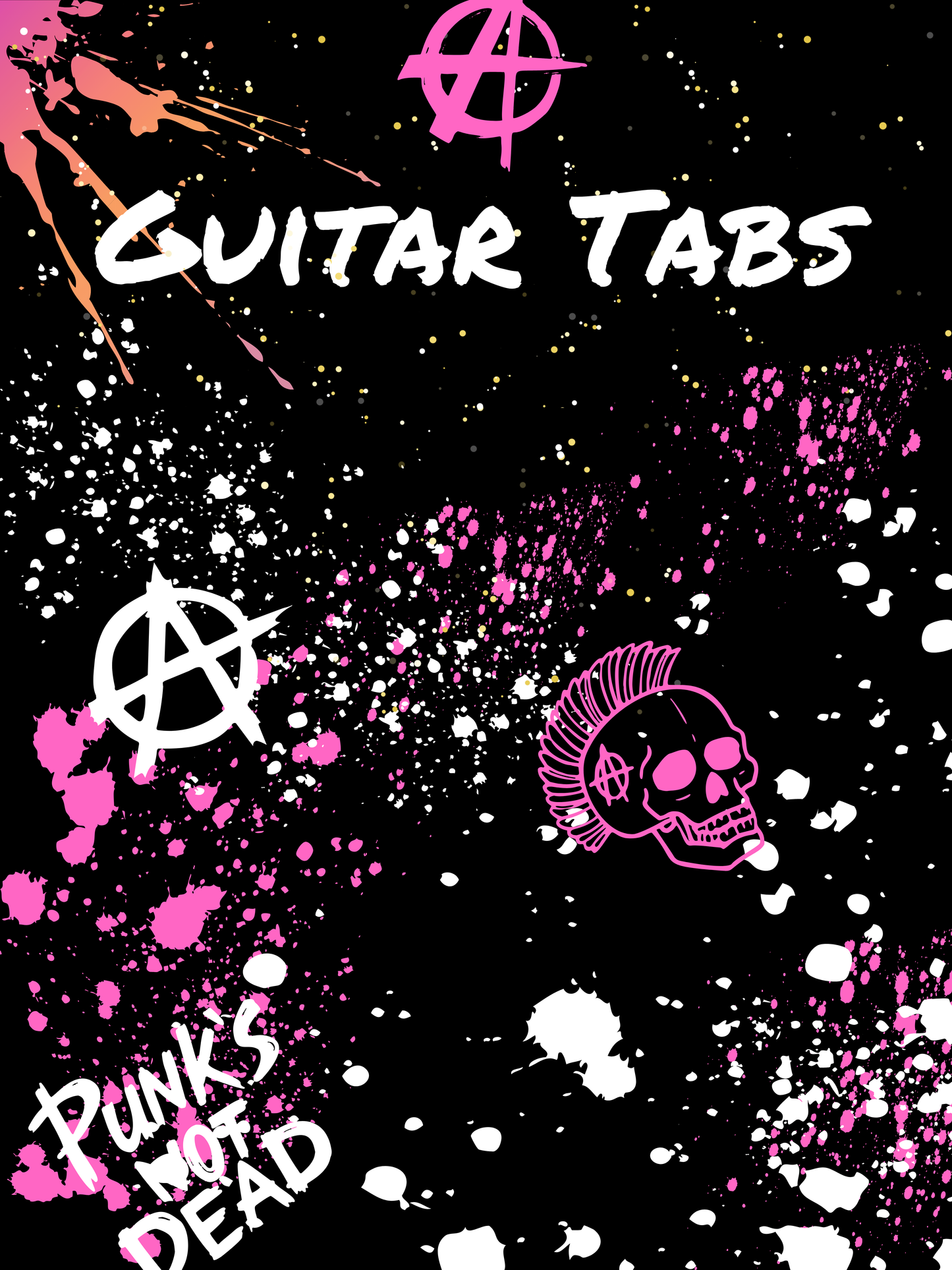 Guitar Tab Sheet Book