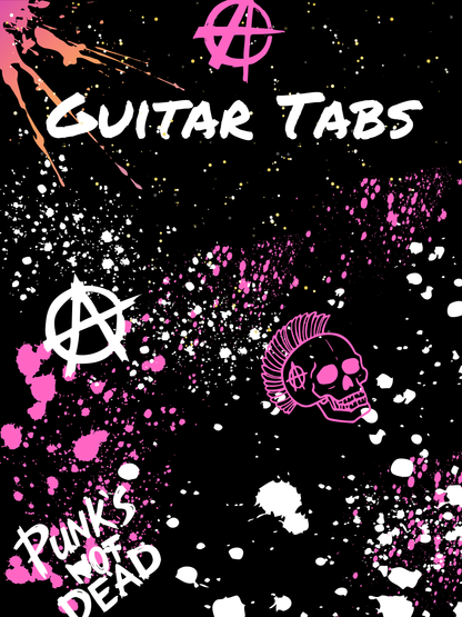 Guitar Tab Sheet Book