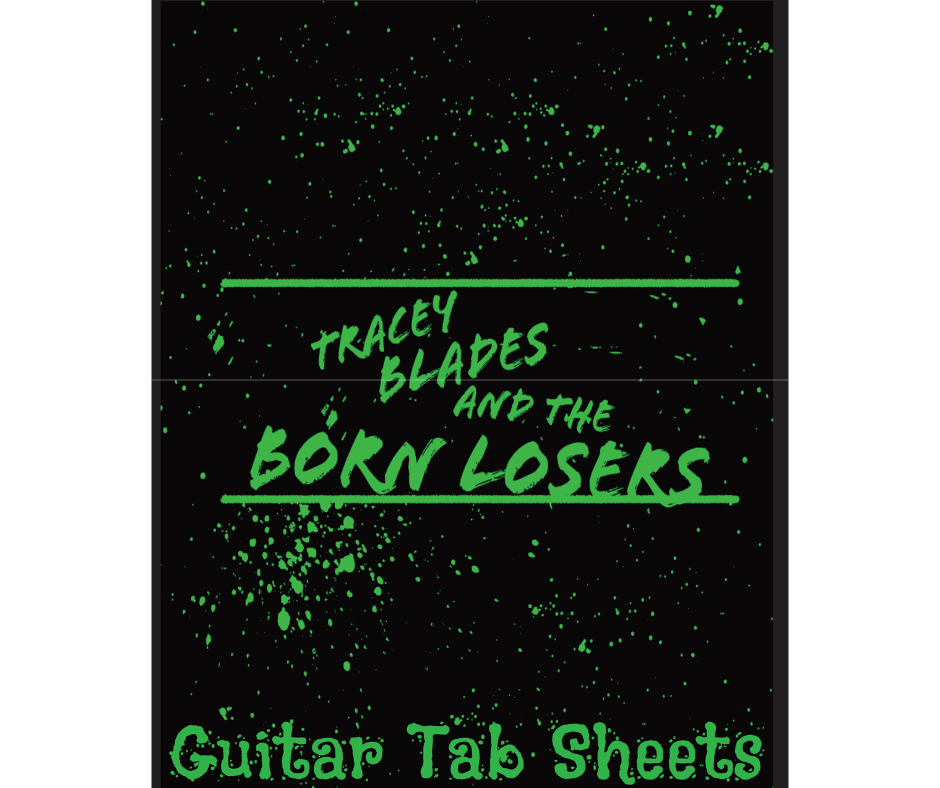 Born Losers Guitar Tabs Sheet Book