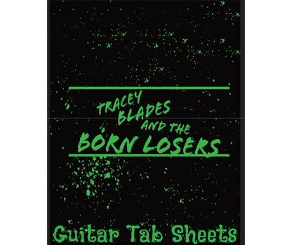 Born Losers Guitar Tabs Sheet Book