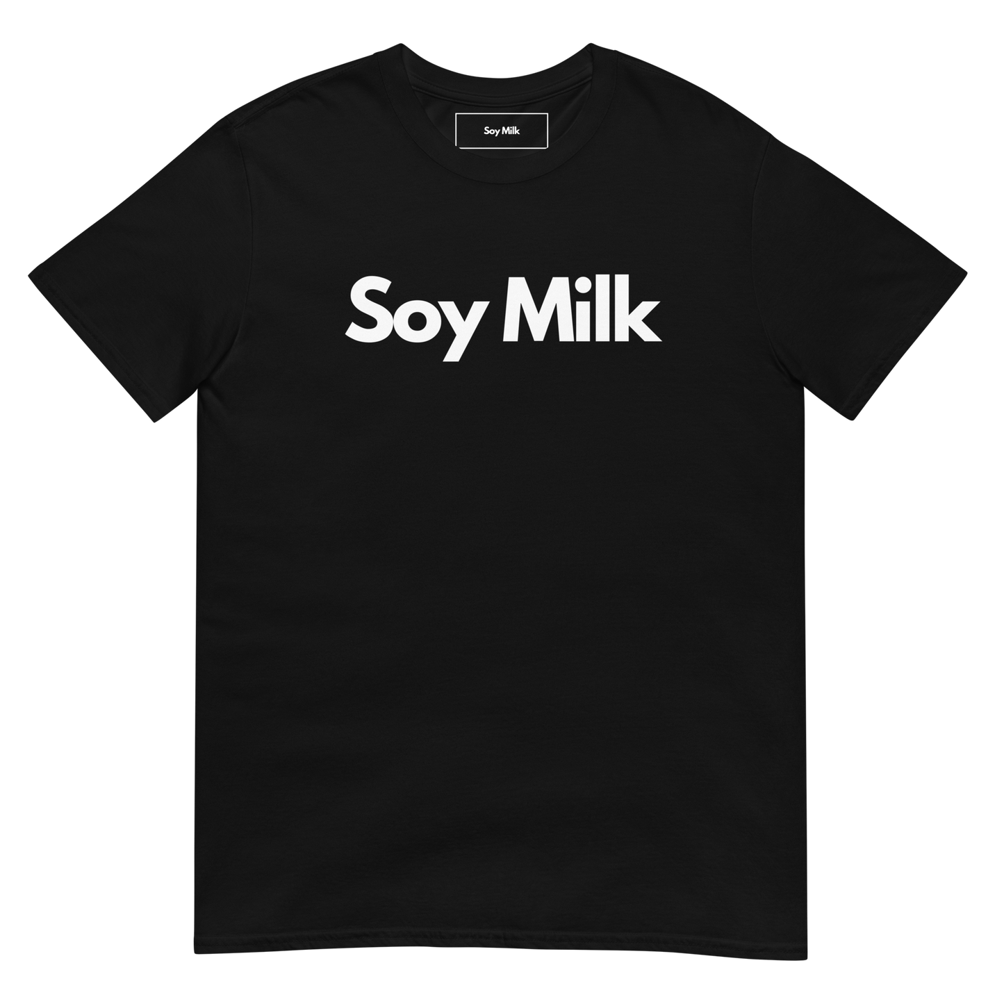 Soy Milk in White Short-Sleeve Unisex T-Shirt by Damion