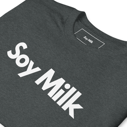 Soy Milk in White Short-Sleeve Unisex T-Shirt by Damion