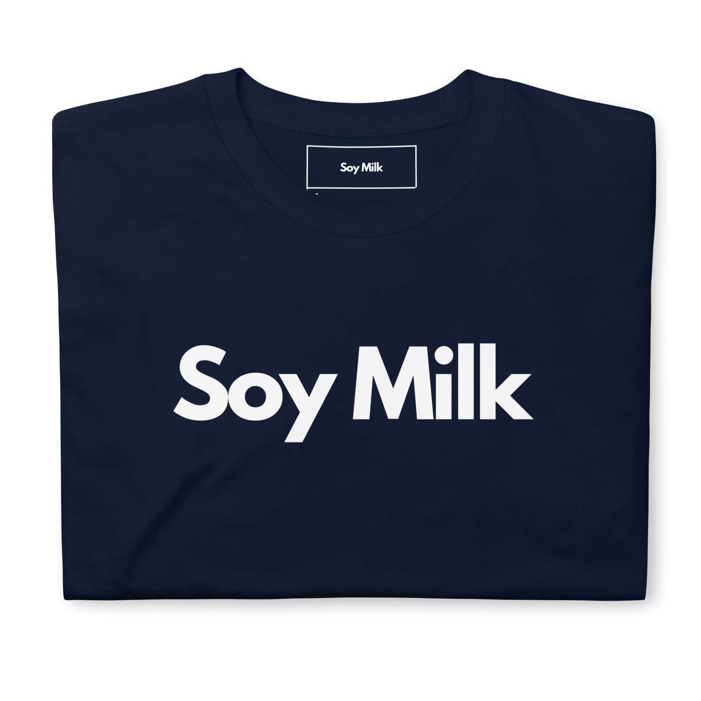 Soy Milk in White Short-Sleeve Unisex T-Shirt by Damion