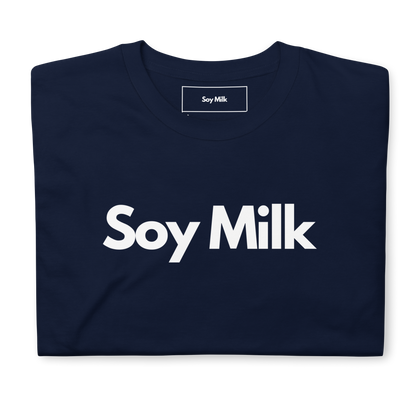 Soy Milk in White Short-Sleeve Unisex T-Shirt by Damion