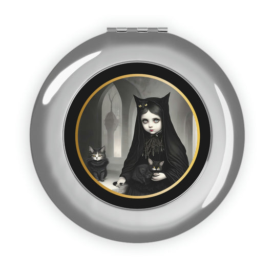 Wilde Family Portrait Compact Travel Mirror by laurameghan