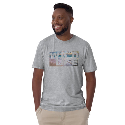 Florida Wildlife Beach Reverse Logo Short-Sleeve Unisex T-Shirt by Crystalyn