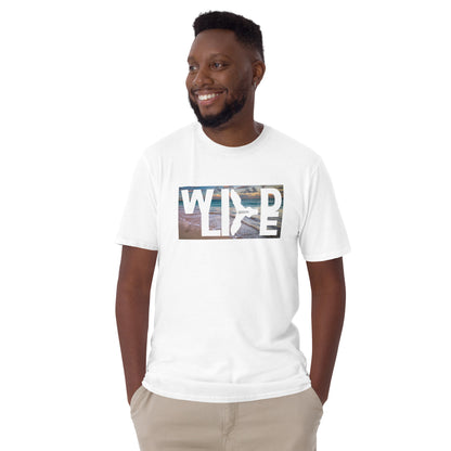 Florida Wildlife Beach Reverse Logo Short-Sleeve Unisex T-Shirt by Crystalyn